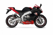 Scorpion Underbelly Slip-on RVS Einddemper zonder E-keur Aprilia RS4 125 2011 - 2016